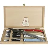 Laguiole Verdier Hiver Winter Steak Knives