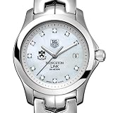 Princeton University TAG Heuer Watch - Women's Link with Mother of Pearl Diamond Dial at M.LaHart