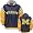 Michigan Wolverines Half Zip Pullover Hooded Jacket - Medium