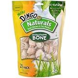 Dingo Naturals Mini Bones, 21-Count