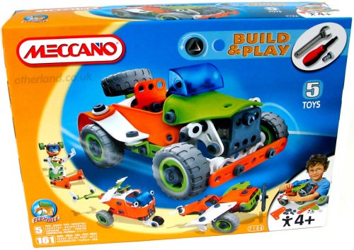 Childrens Toyshop  Toys : Meccano Build & Play 7106 Funky Car (7106)