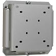 Silver 10" To 24" Flat Wall Mount