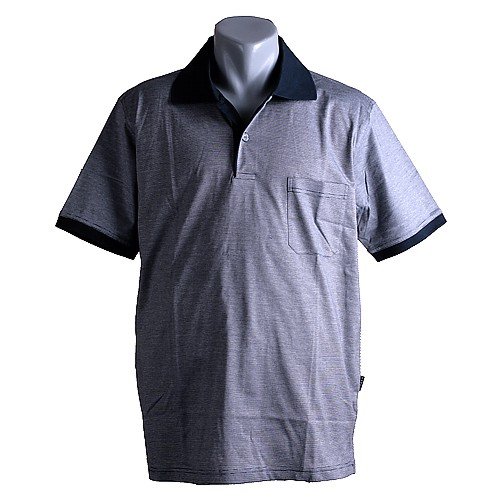 Kitaro, kurzarm Polohemd Poloshirt, 191431, navy 