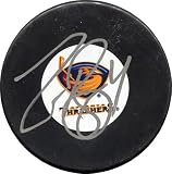 Zach Bogosian Autographed/Hand Signed Atlanta Thrashers Puck