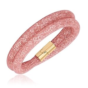 Amazon.com: Swarovski Stardust Pink Double