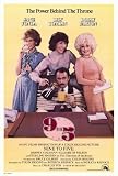 9 to 5 Movie Poster (27 x 40 Inches - 69cm x 102cm) (1980) -(Jane Fonda)(Lily Tomlin)(Dolly Parton)(Dabney Coleman)(Sterling Hayden)(Norma Donaldson)