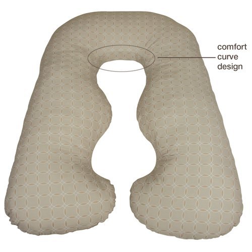 Leachco back n belly chic body pillow replacement cover…