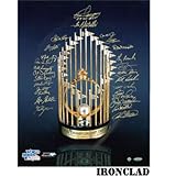 1983 World Champion Orioles Team Signed 20x24 Trophy Photo