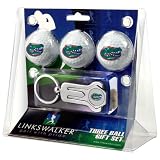 Florida Gators NCAA 3 Ball Gift Pack w/ Keychain Divot Tool