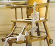 Baby Stroller Toys/Highchair Baby Rattle Toy, Moons & Stars Collection - Blue