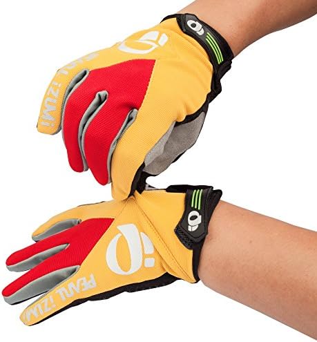 Your Exclusive Gel Pad Anti-slip Sports Full Finger Gloves,Fashion Colorful Cycling Gloves,Mountain Bike Gloves,Road Racing Bicycle Gloves,Men/Women Work Gloves,Yellow/XL