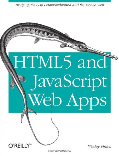 html5 and javascript web apps