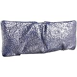 Jalda Metallic Lamb Kona Clutch