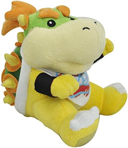 Super Mario Bros Bowser Jr. Junior Stuffed Plush Figure Doll Toy Cute Kid toy 7"