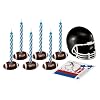 Wilton Football Topper Set With Decals