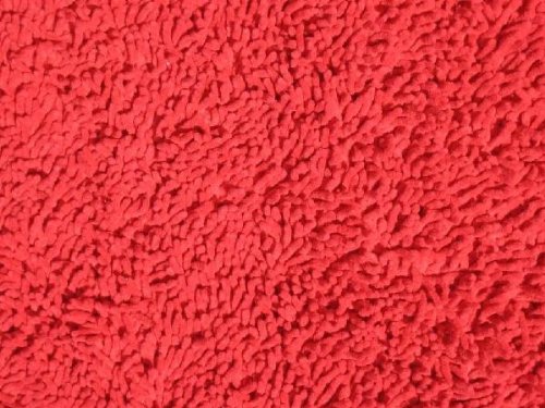LA Rug Red Shag Rug 39x58
