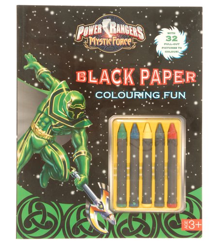 Power Rangers Mystic Force Colouring Book