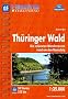Hikeline Wanderf�hrer Th�ringer Wald 1 : 35 000, wasserfest und rei�fest, GPS zum Download