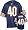 Gale Sayers Chicago Bears Navy NFL Premier Throwback Jersey - Medium