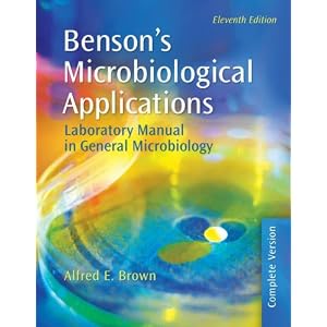Click here to buy Benson's Microbiological Applications: Laboratory Manual in General Microbiology,... by Alfred Brown.