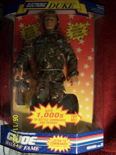 514OKK TLLL G.I. Joe Hall of Fame Electronic Battle Command Duke