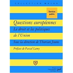 Questions europ�ennes