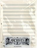 Archives Looseleaf Manuscript Paper , 12 Stave, 50 Pages