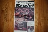 San Francisco 49ers 1981 Super Bowl (We Win) (San Francisco Examiner Newspaper Special Edition Sports Section) (Bill Walsh) (Joe Montana) (Jerry Rice) (Steve Young)