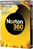 Norton 360 version 5.0 Premier (3 User)
