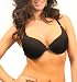 Black Fuchsia Racer Back Front Closure Bra (42C, BLACK) [Apparel]