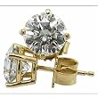 Sparkling Diamond Stud Earrings