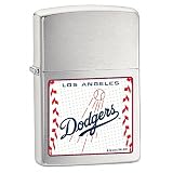 Los Angeles Dodgers Brushed Chrome Lighter