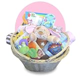 Luxury Bumper Toy Baby Gift Basket Pink N.B.