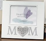 Pack of 4 Heart Beats MOM 3.5 x 5 Picture Frames