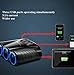 FICBOX® 3-Socket Cigarette Lighter Power Adapter DC Outlet Splitter 3.1A 3-Port USB Car Charger for iPhone6s/6/6 Plus,iPad, Samsung Galaxy S6/S6 Edge ect
