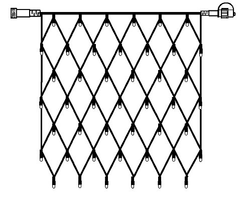 Best Season 491-20 System 24 LED-Net 1 x 1 m, 42-L - Extra, warm wei&szlig; Preisvergleich