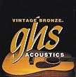 GHS Strings Acoustic Guitar Set (Light, Vintage Bronze, 85/15)