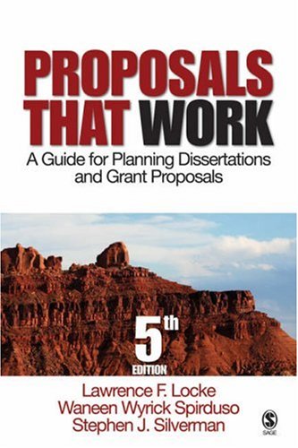 Cover image : Proposals That Work: A Guide for Planning Dissertations and Grant Proposals (Proposals That Work: A Guide for Planning)
