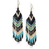 Josefina De Alba Fabulous Seed Bead Earrings