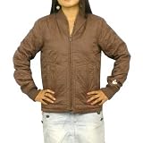 Womens Volcom VS Bomber Brown Winter Coat / Jacket - S
