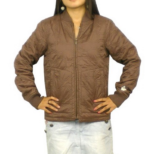 Womens Volcom VS Bomber Brown Winter Coat / Jacket - S