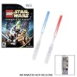 Wii Star LEGO Wars the Complete Saga PLUS Dual Illuminating Motion Sabers