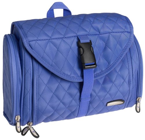 Travelon Hanging Toiletry Kit, Periwinkle, One Size Travelon Hanging Toiletry Kit, Periwinkle, One Size
