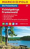 MARCO POLO Freizeitkarte 21 Fichtelgebirge / Frankenwald 1 : 100 000 - 
