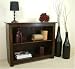 Kudos Contemporary Darkwood Low Bookcase
