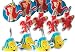 Disney the Little Mermaid Ariel Set of 12 Shower Curtain Hooks