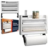 The Ultimate Kitchen 3 in 1 Dispenser Paper Towel Holder