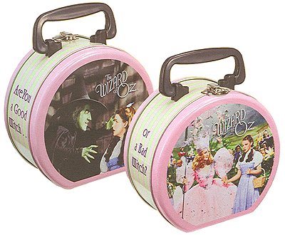 Wizard of Oz Wicked Witch Round Tin Tote