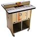 Cast Iron Router Table Package with Bench Dog Baltic Birch Cabinet & Group B Plate
