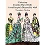 Victorian Fashion Paper Dolls from Harpers Bazar, 1867-1898